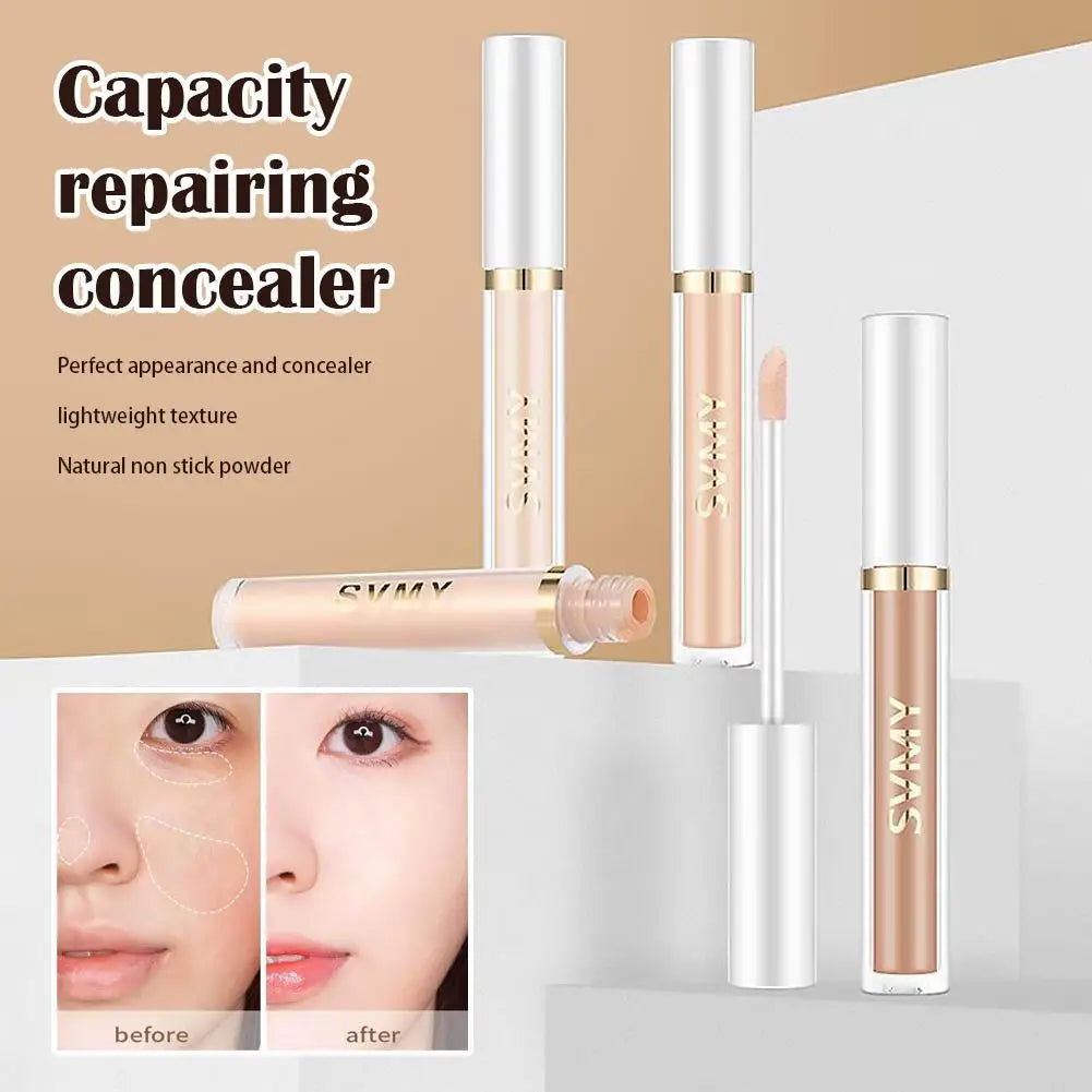 Full-Coverage Hydrating Liquid Concealer | Brightening Matte Liquid Concealer QXL