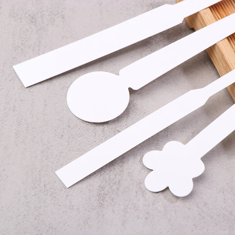 100-Pack Flower-Shape Perfume & Essential Oil Test Strips Perfume Test Strips QXL