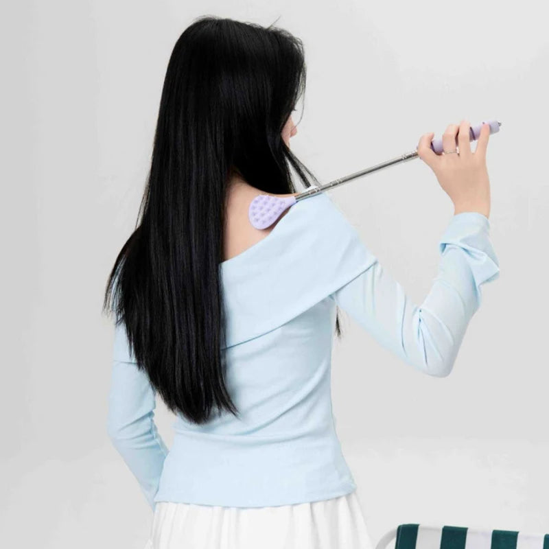 Extendable Cactus Back Scratcher | Retractable Massage Stick Back Scratcher QXL