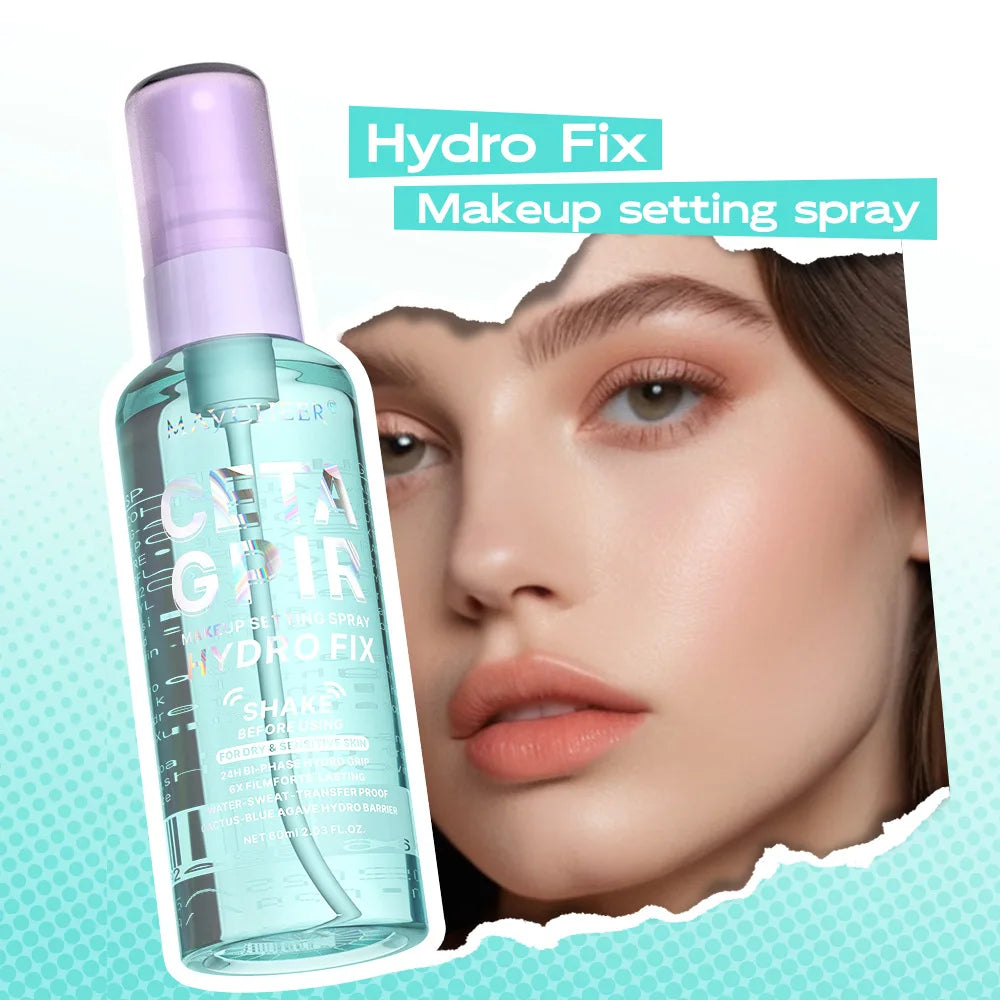 Oil-Control Matte Setting Spray | Long-Lasting Waterproof Makeup Setting Spray QXL CG036-transparency