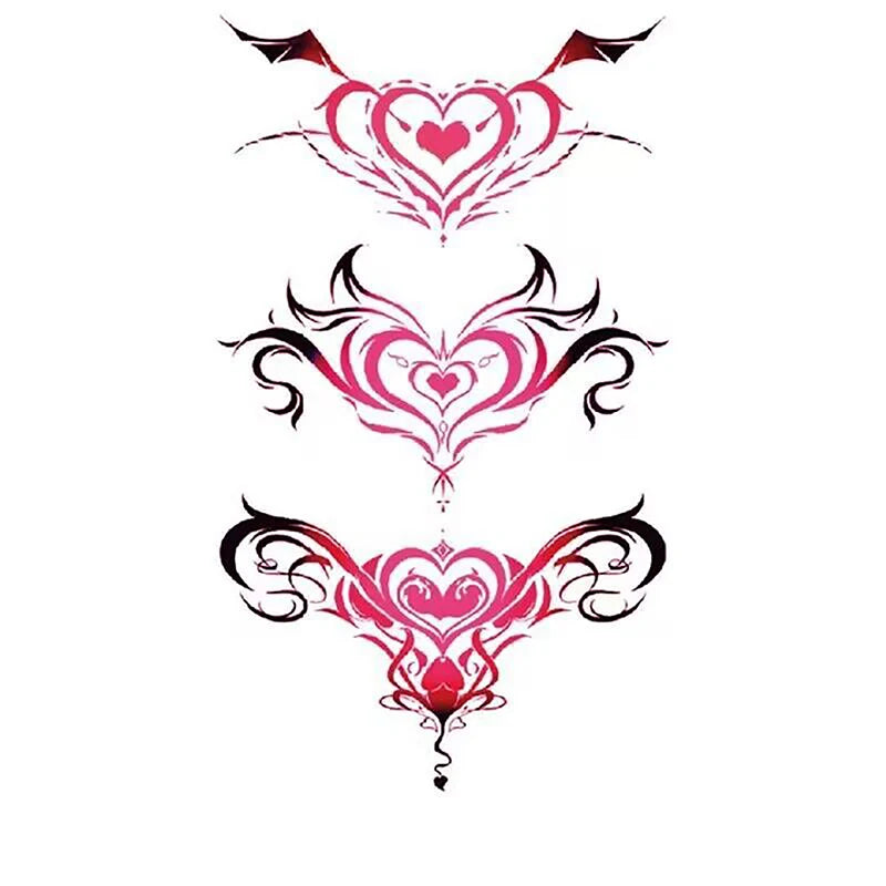 Waterproof Wing Temporary Tattoo Sticker | Leg Arm Back Temporary Tattoo Sticker QXL