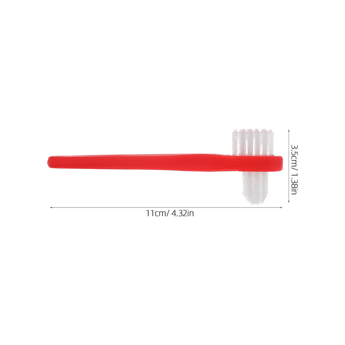 4-Pack Double-Sided Denture Cleaning Brush | Retainer Tool Denture Cleaning Brush QXL
