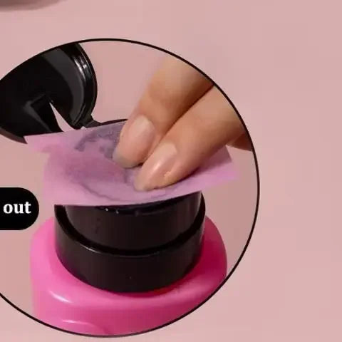 Bow Push-Down Pump Dispenser | Refillable Nail & Makeup Bottle Pump Dispenser Bottle QXL
