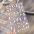 5D Insect Nail Art Stickers | Beetle Scarab Ladybug Decals