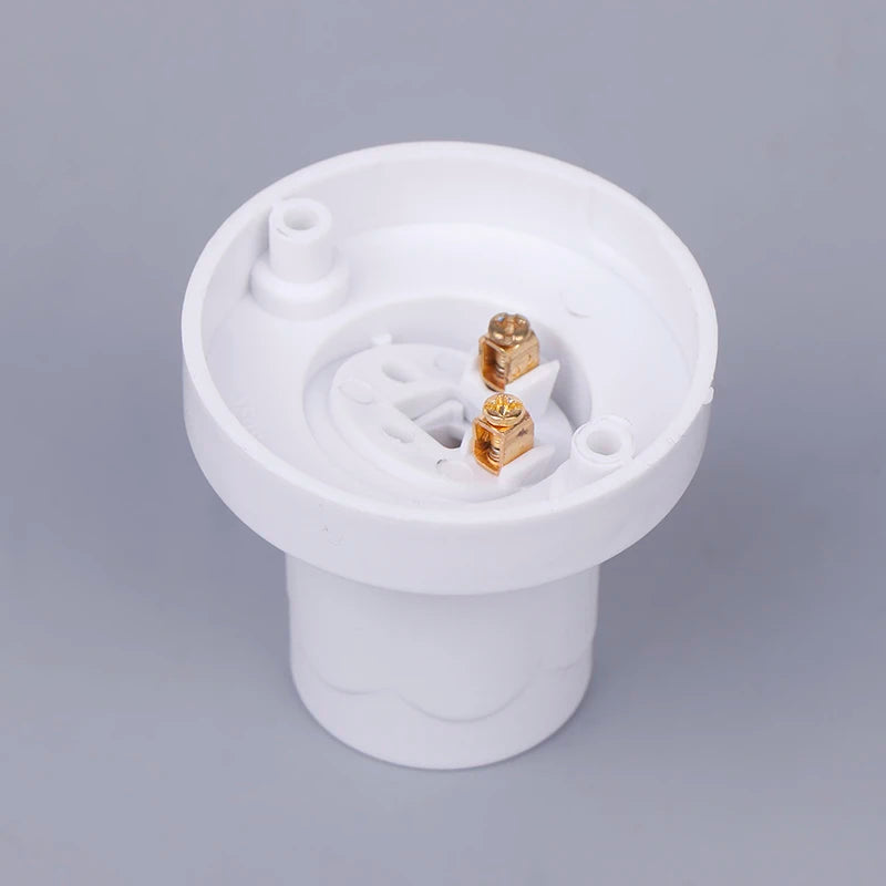 Rotatable E27 Lamp Holder 10A 230V | Straight & Angled Base Lamp Holder Socket QXL