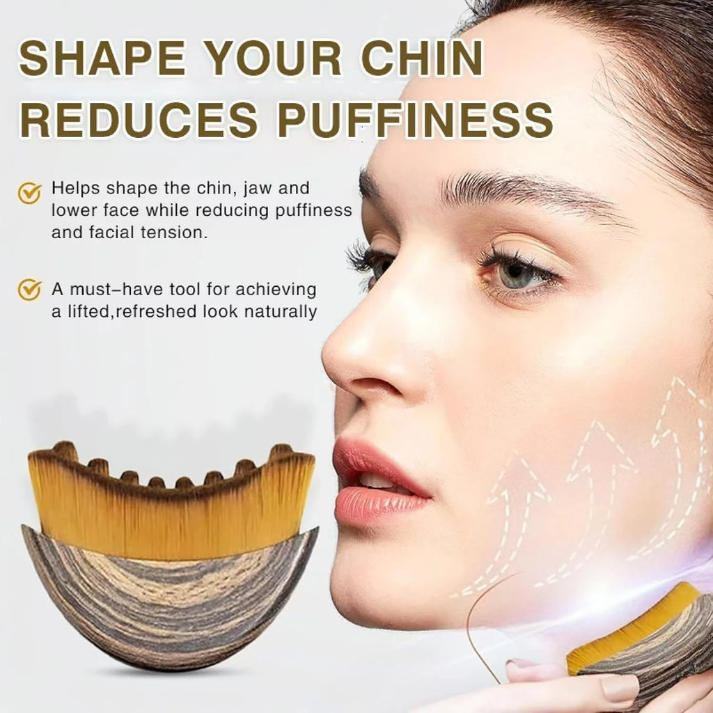 Facial Contour Massage Brush with Storage Box Facial Massage Brush QXL
