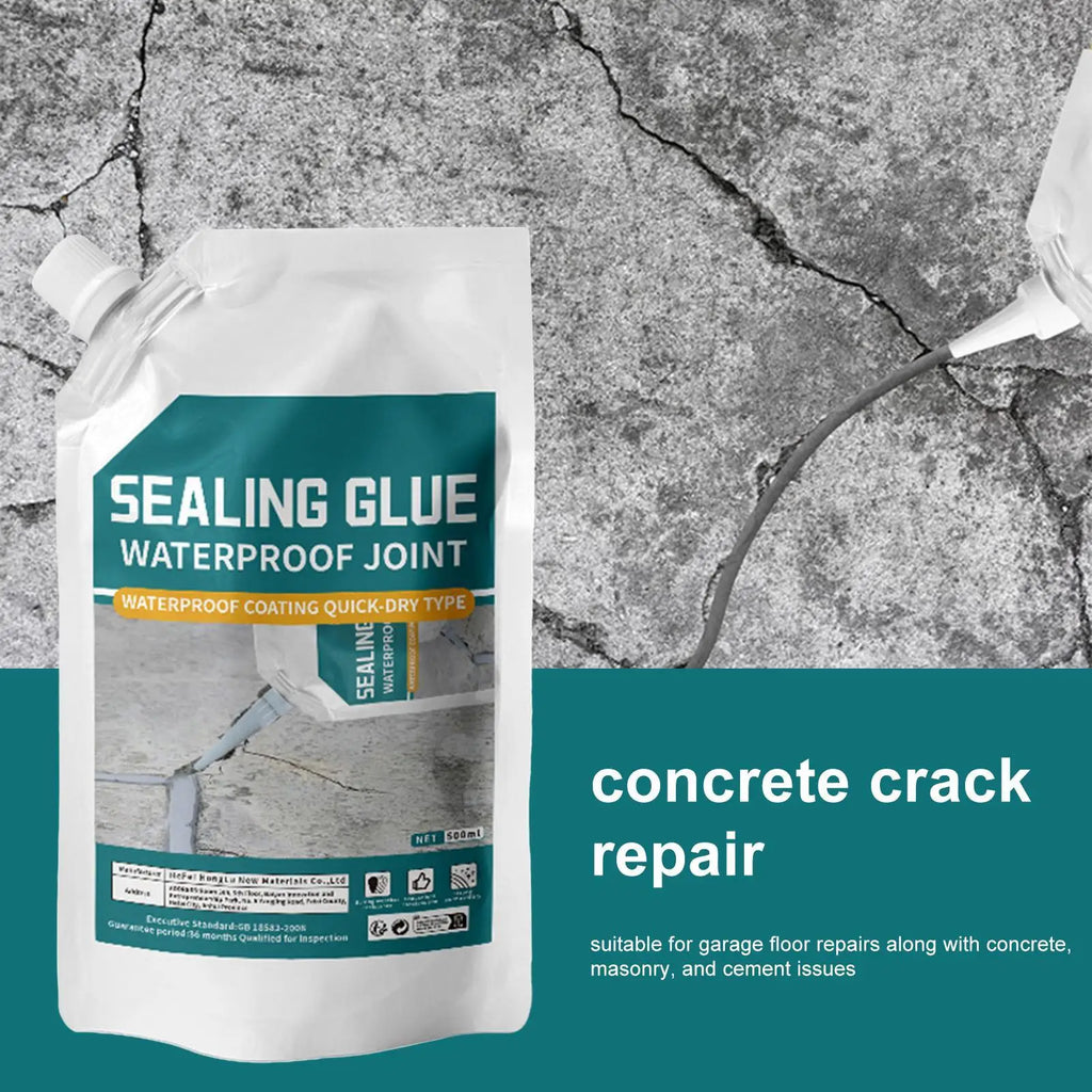 500ml Concrete Crack Filler Sealant | Waterproof Quick-Dry Concrete Crack Sealant QXL