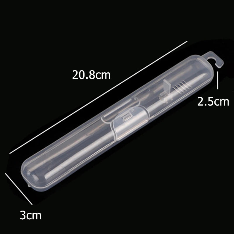 Transparent Travel Toothbrush Case | Portable PP Holder Box Toothbrush Travel Case QXL