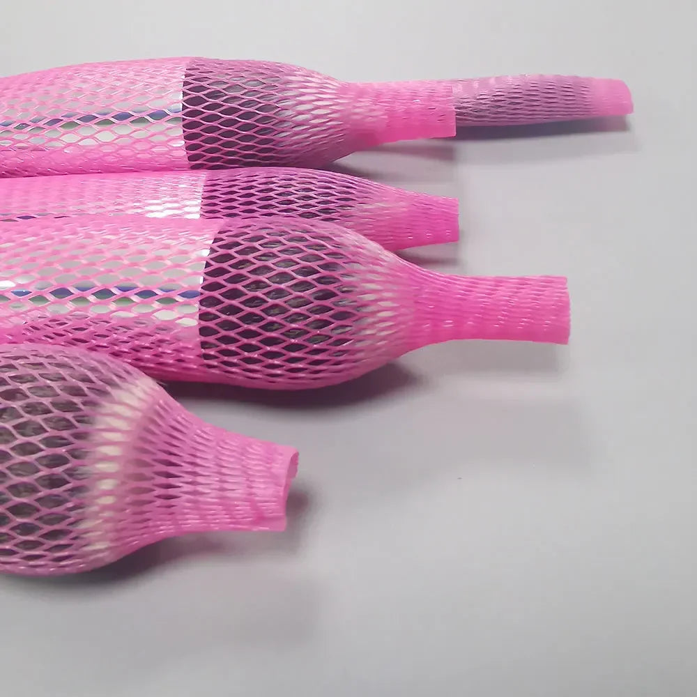 50-Pack Colorful Makeup Brush Mesh Protector Covers Brush Protector Covers QXL