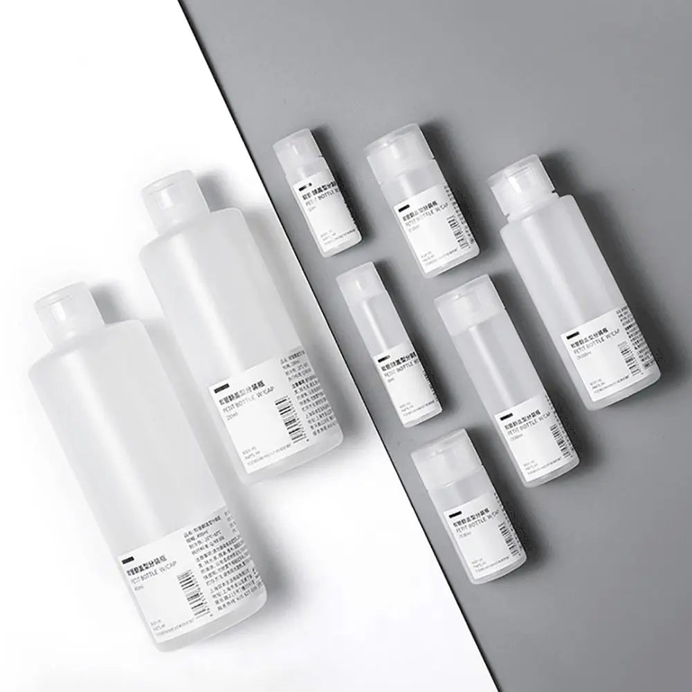 Flip-Top Refillable Squeeze Bottles | 30–400ml Lotion Refillable Travel Bottle QXL