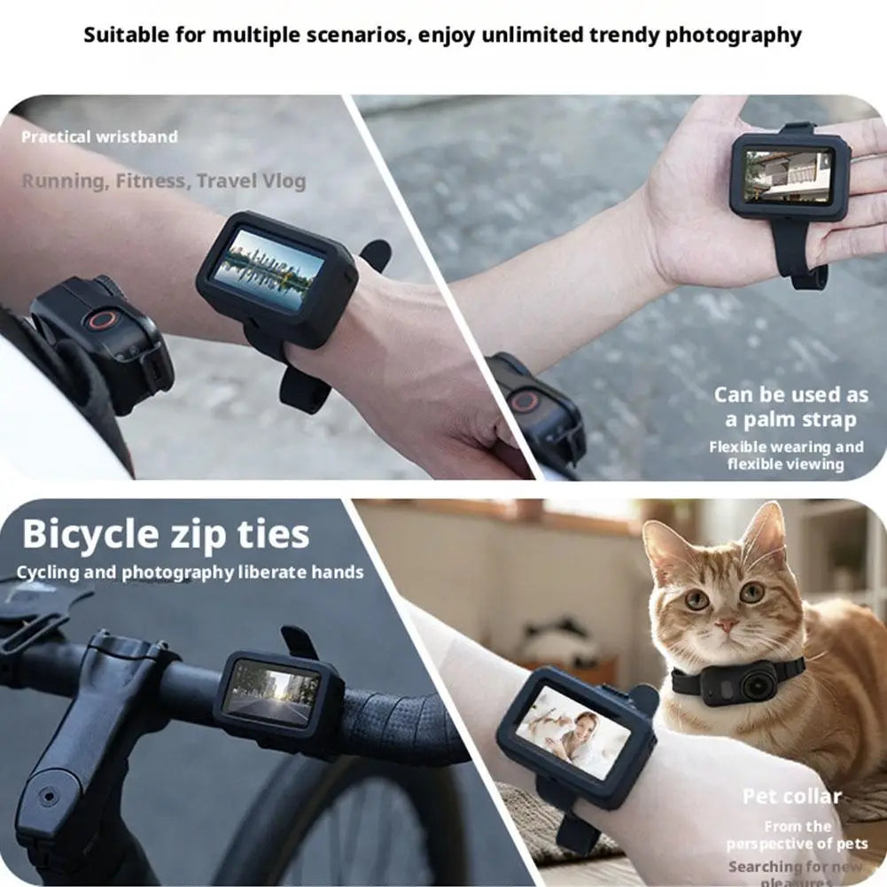 Silicone Cable Tie Protective Case for DJI Osmo Nano Camera Accessory Case QXL
