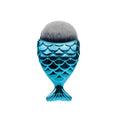 Mermaid Tail Nail Dust Brush | Soft Fishtail Manicure Tool Nail Dust Brush QXL G