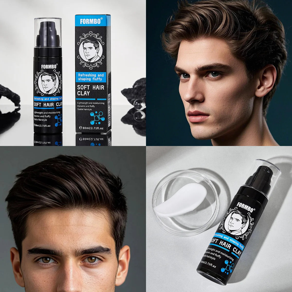 Waterproof Fiber Setting Spray – Long-Lasting Hold, 80ml Hair Setting Spray QXL