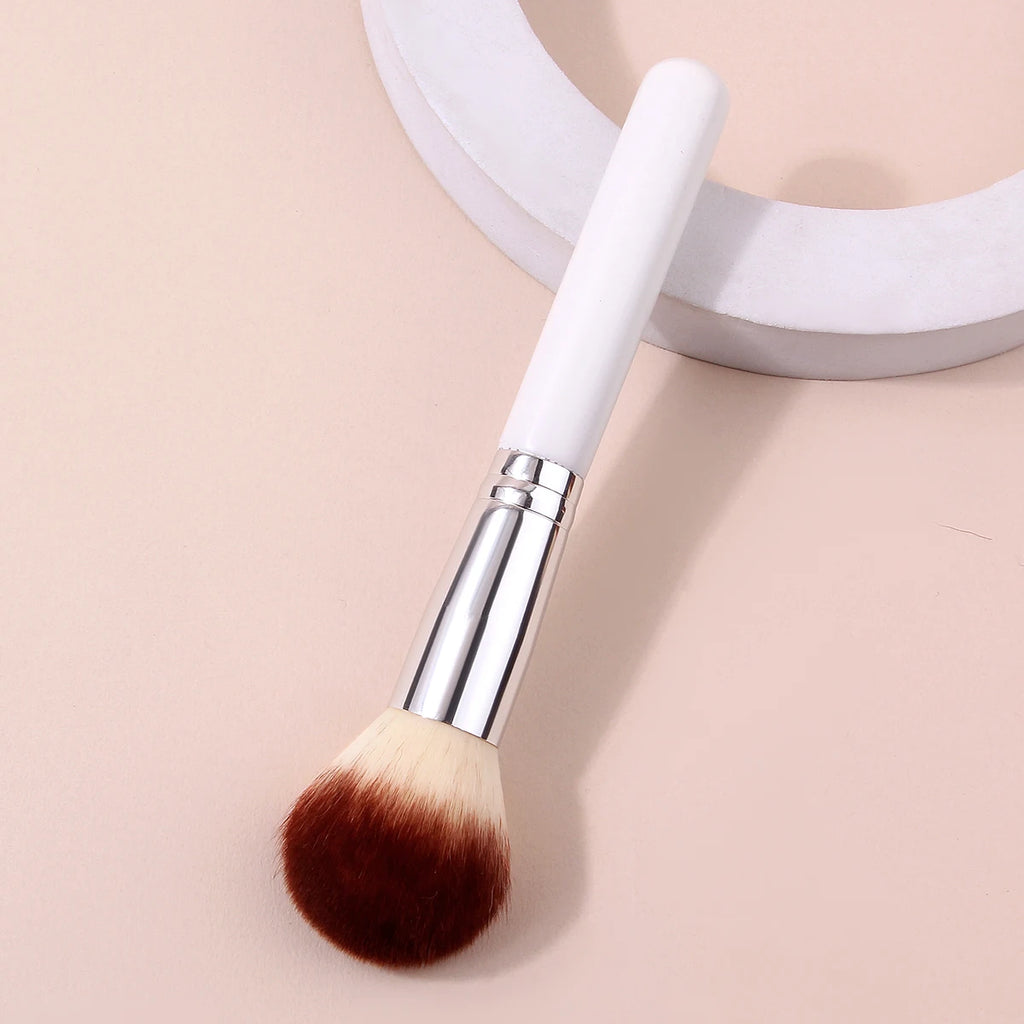 KOSSHOW Fluffy Round Powder Brush | Blush & Contour Makeup Powder Brush QXL