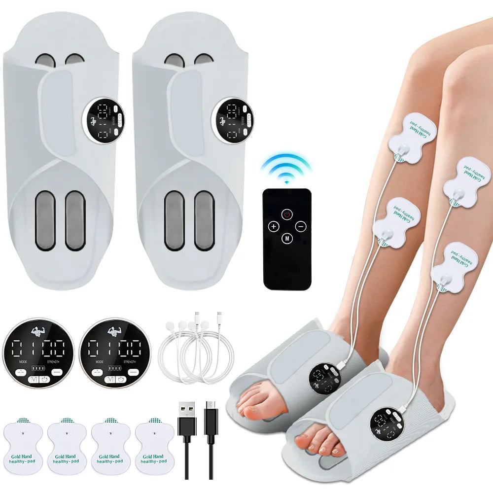Smart EMS & TENS Foot Massager | Home Spa Recovery Device EMS Foot Massager QXL