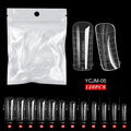 60/120Pcs Full Cover False Nail Tips | French Acrylic UV Gel False Nail Tips QXL 05 120PCS