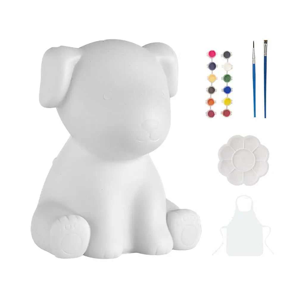 DIY Glow-in-the-Dark Animal Painting Kit | Kids Night Light DIY Art Craft Kit QXL C
