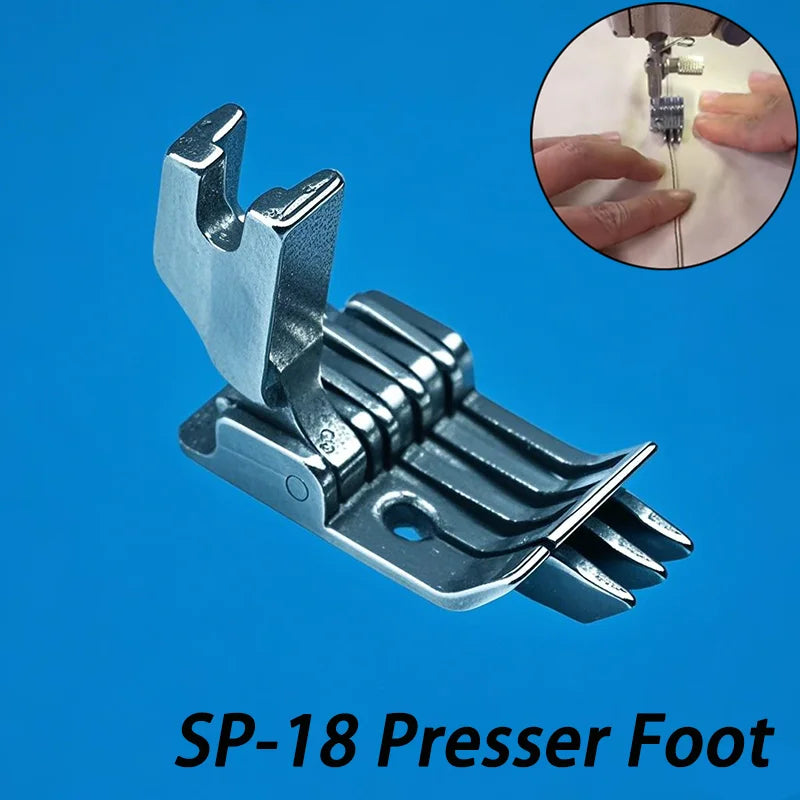 SP-18 Edge Guide Presser Foot | Industrial Lockstitch Machine Presser Foot Accessory QXL