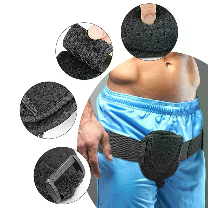 Inguinal Support Belt | Breathable Groin Truss Brace Unisex Inguinal Support Belt QXL