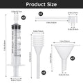 8-Piece Perfume Transfer Kit | 5ml Funnel & Dispenser Set Perfume Transfer Kit QXL 8pcs