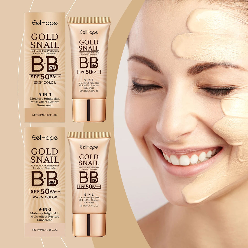 Eelhope Waterproof BB Cream SPF Foundation & Concealer 40ml BB Cream Foundation QXL