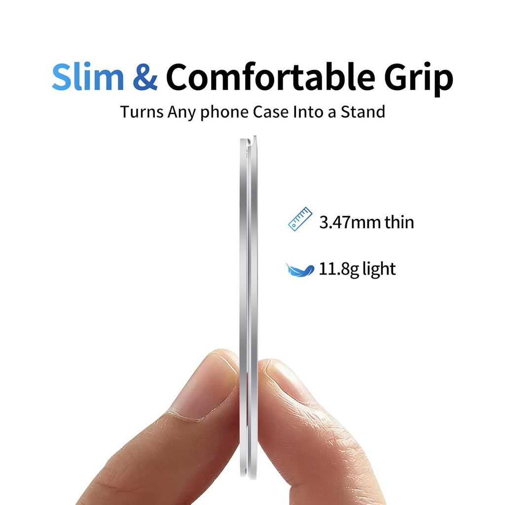 Magnetic Selfie Mirror with Kickstand – Slim Phone Mirror Makeup Mirror QXL
