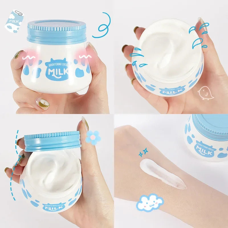 LAIKOU Milk Brightening Face Cream | Niacinamide & Pearl 55g Brightening Face Cream QXL