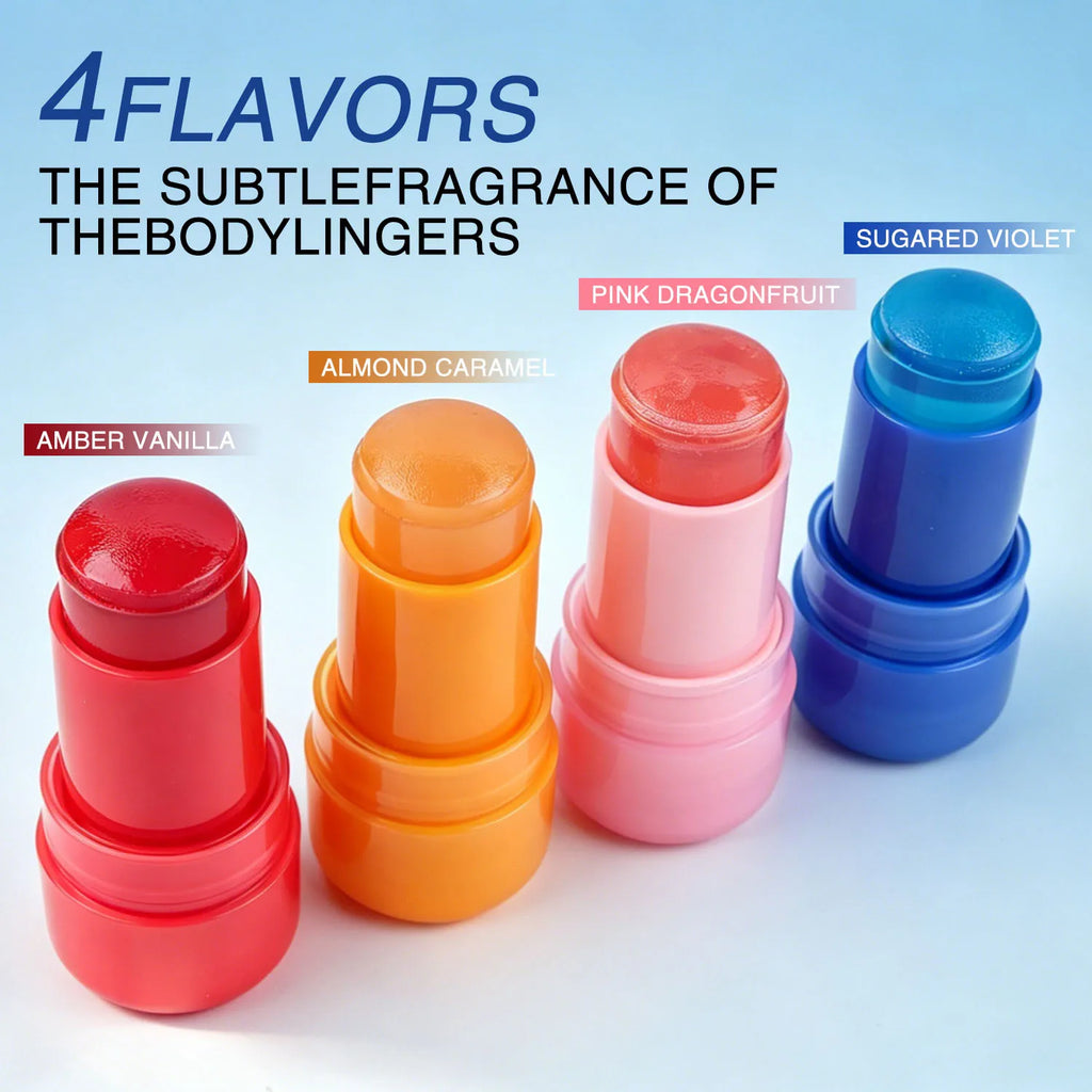 Jelly Solid Perfume Balm Stick | Long-Lasting Fresh Scent Solid Perfume Balm QXL