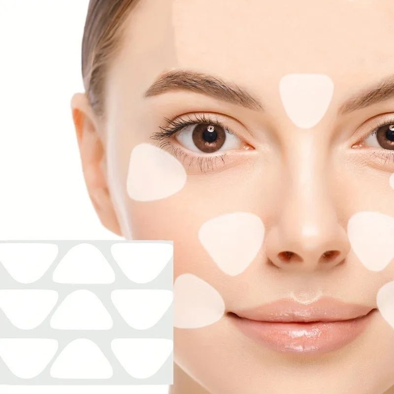 Invisible Forehead & Nasolabial Fold Patches – 27/36/90 Pcs Anti-Wrinkle Face Patches QXL