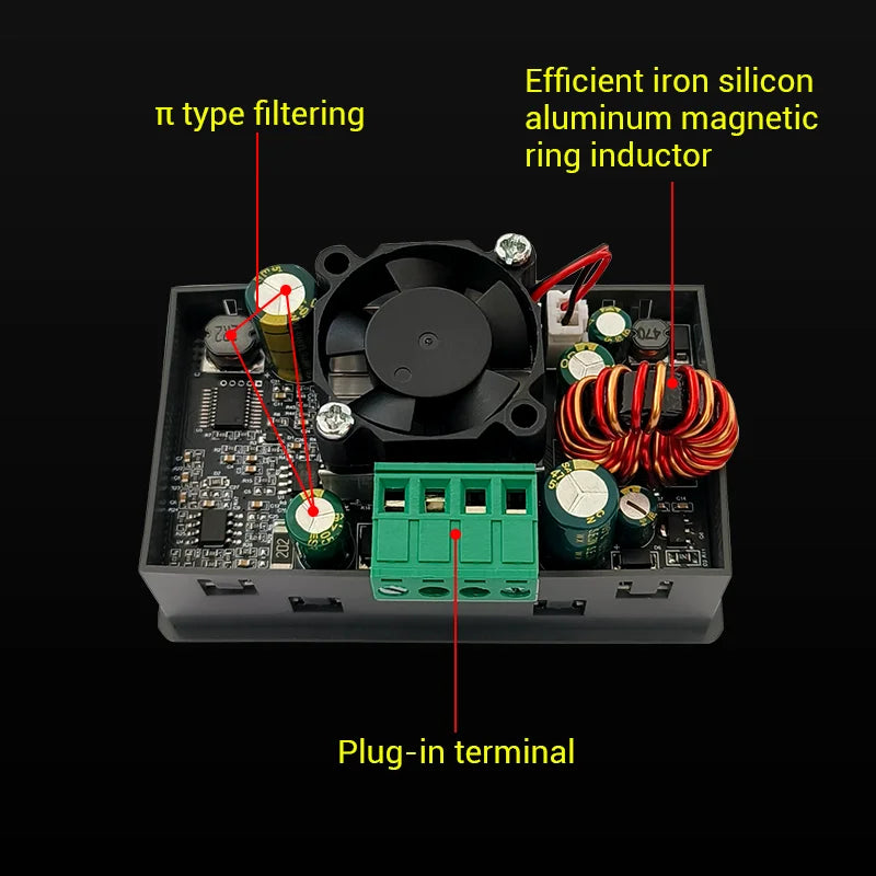 DC Buck Boost Converter 40W/90W Adjustable Lab Power Supply DC-DC Power Module QXL
