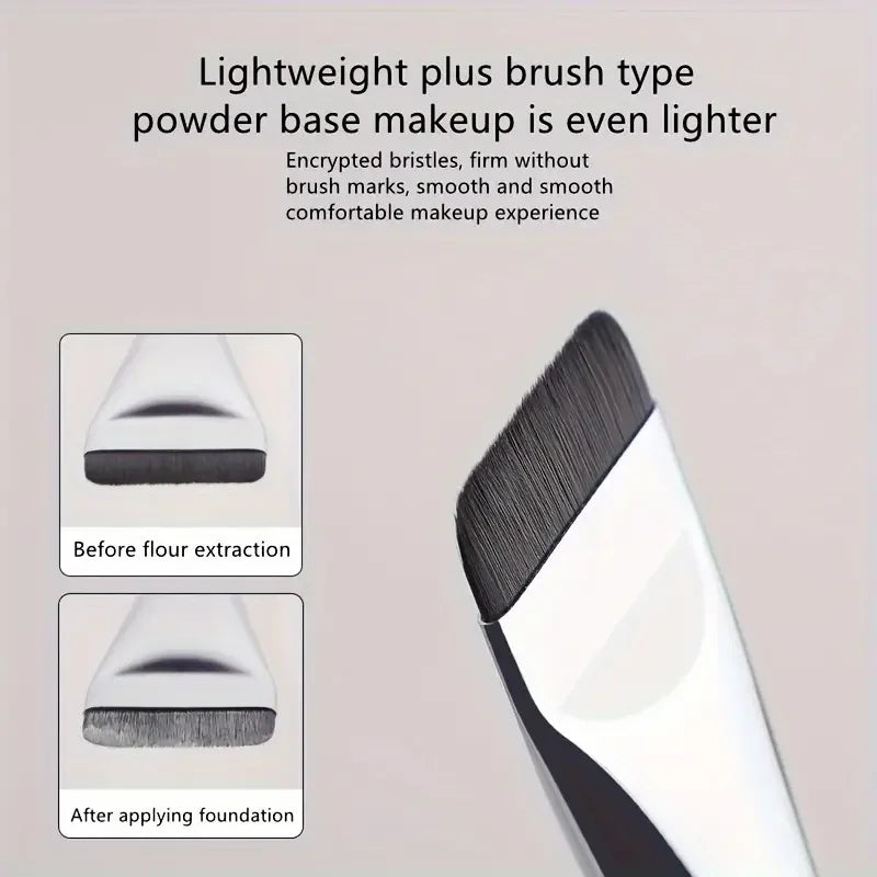 VERONNI Ultra Thin Foundation & Contour Brush | Soft Fiber Foundation Makeup Brush QXL