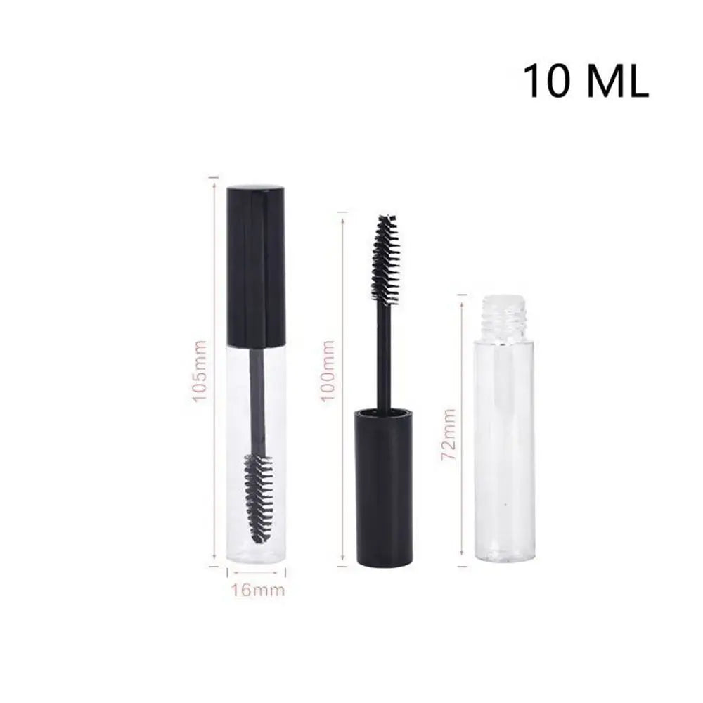 10ml Empty Lip Gloss Tube with Wand | DIY Refillable Container Refillable Cosmetic Tube QXL