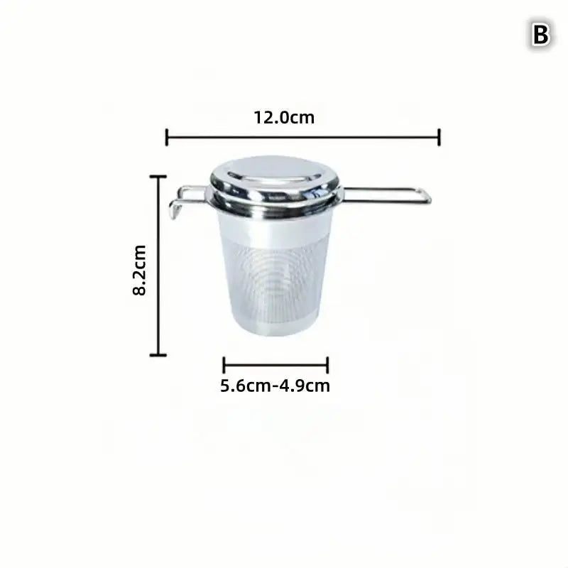 Stainless Steel Loose Leaf Tea Infuser | Fine Mesh Filter Tea Infuser QXL B