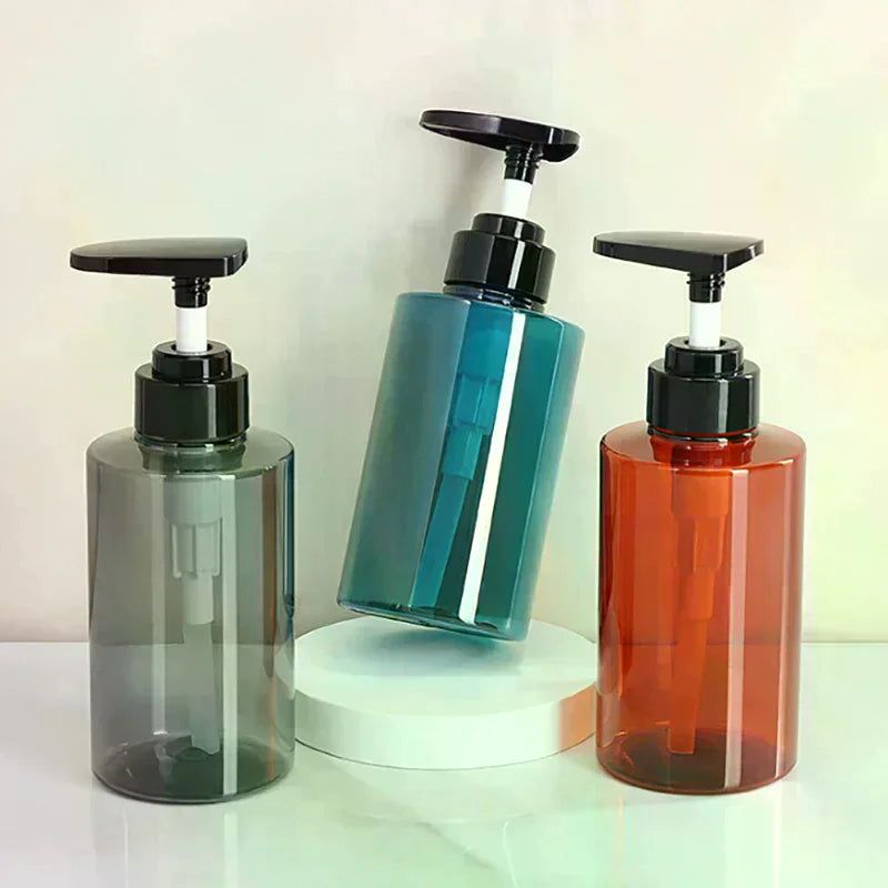 Empty Pump Dispenser Bottle 300ml 500ml – Soap, Lotion & Shampoo Pump Dispenser Bottle QXL