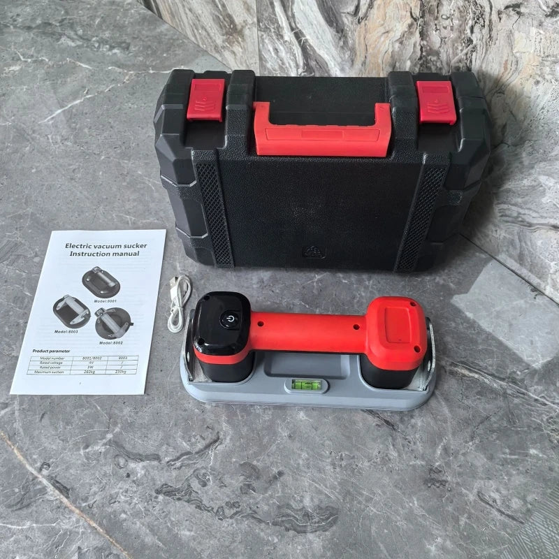 Electric Vacuum Suction Cup 300kg | LED Display & Auto Refill Vacuum Suction Cup QXL