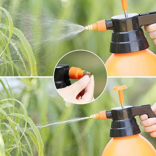 0.5 Gal Handheld Garden Pump Pressure Sprayer | Brass Nozzle Garden Pump Sprayer QXL