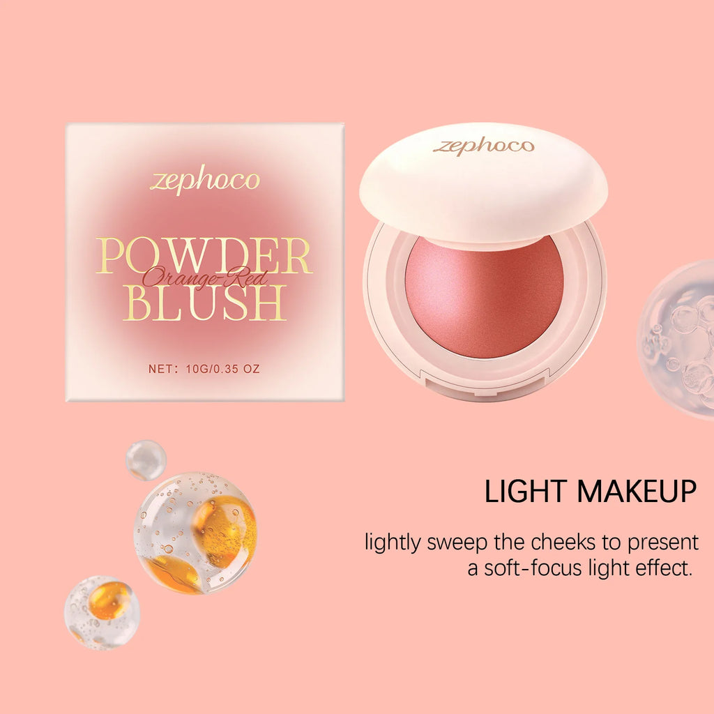 Orange-Red Cream Blush | Buildable Moisturizing Formula Cream Blush QXL