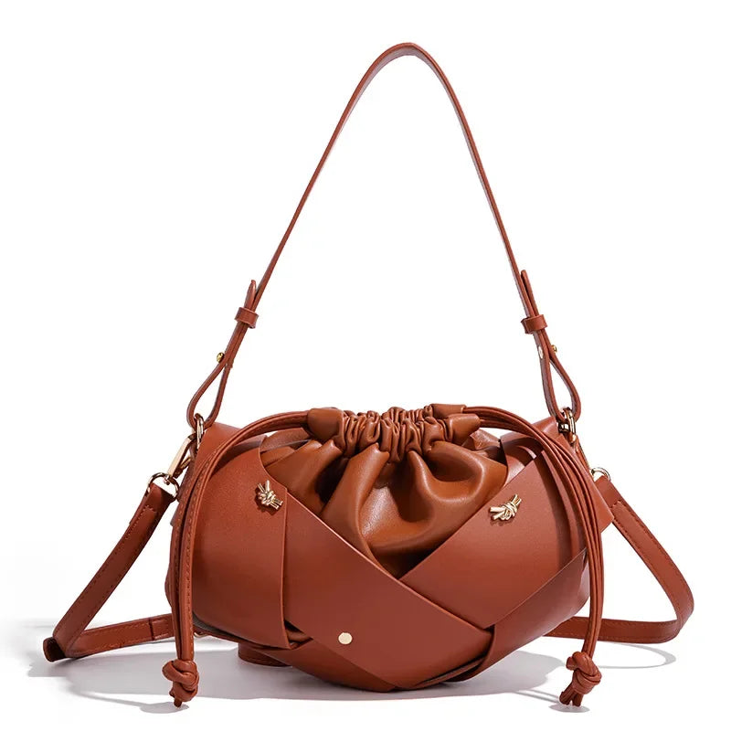 Luxury Faux Leather Diaper Bag | Large Shoulder Tote for Moms Diaper Shoulder Bag QXL
