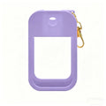Silicone Perfume Spray Bottle Case & Keychain – 30ml Travel Perfume Bottle Case QXL PURPLE
