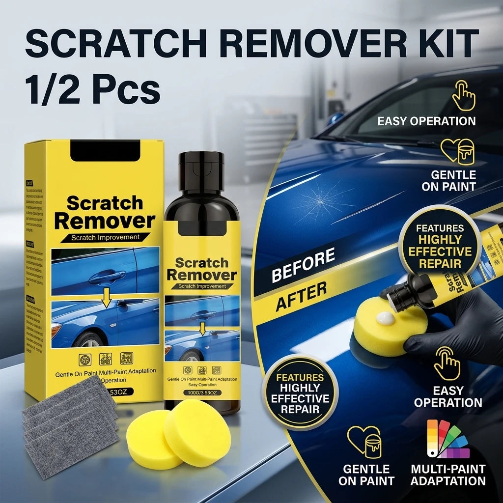 Universal Car Scratch Repair & Polish Kit – All Paint Colors Car Scratch Repair Kit QXL