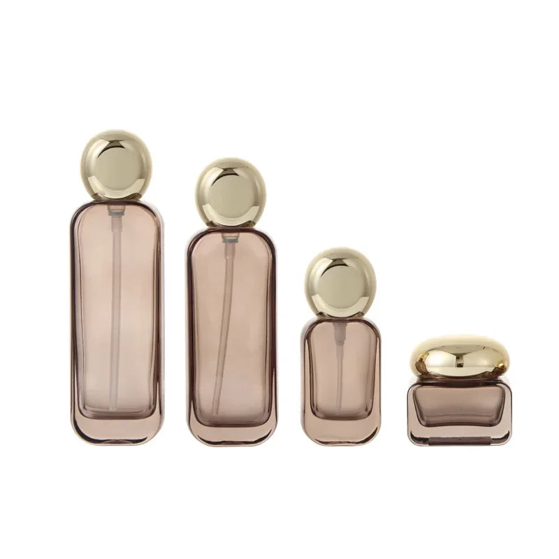 Refillable Glass Spray & Lotion Bottle | 30–120ml Cosmetic Cosmetic Refillable Bottle QXL