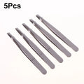 Stainless Steel Eyebrow & Facial Hair Tweezers | Multi-Use Facial Hair Tweezers QXL A