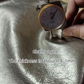 Champagne Gold Metallic Sheepskin Leather 0.8–1mm DIY Bags Leather Craft Fabric QXL Champagne 20x30cm China Mainland