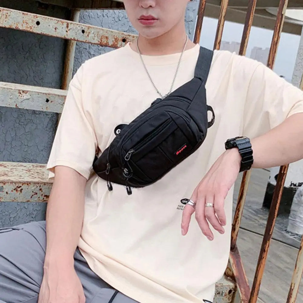Waterproof Crossbody Waist Bag | Chest & Shoulder Pack Crossbody Waist Bag QXL