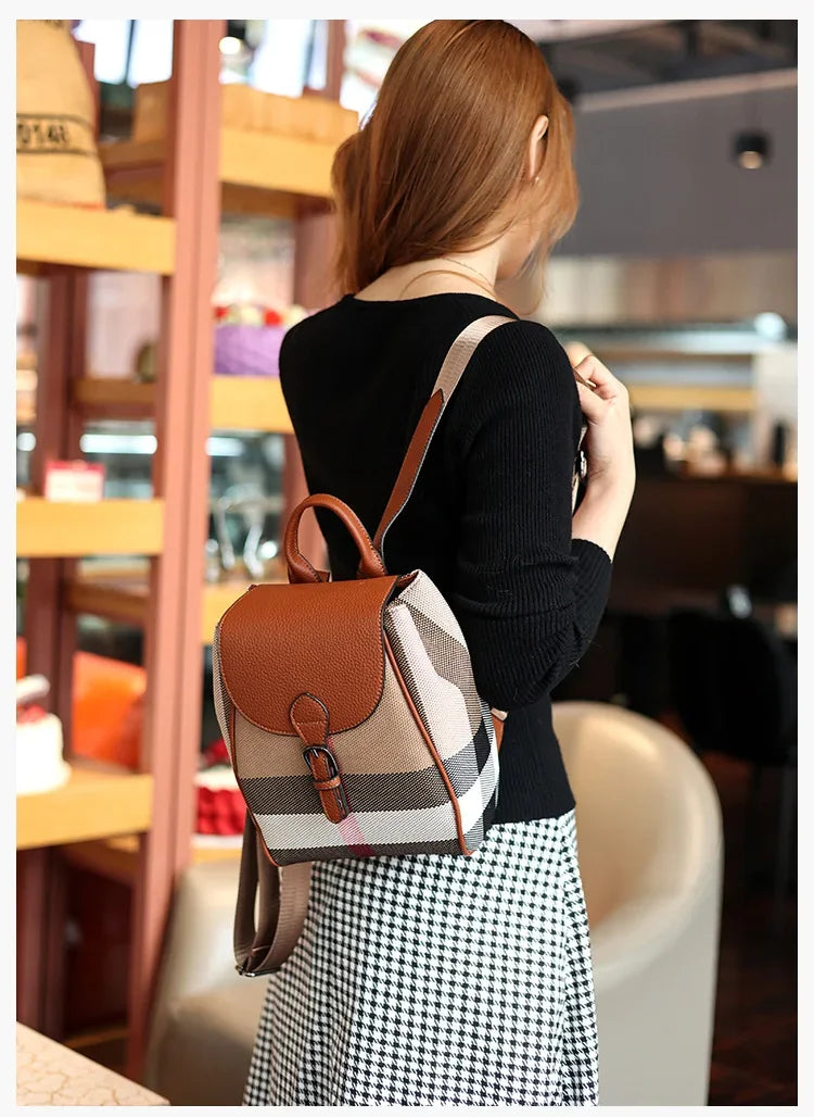Luxury Vintage Leather Diaper Tote Bag | Large Capacity Diaper Tote Bag QXL