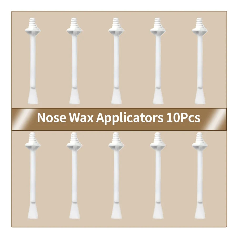 Nose Wax Applicator Sticks 10–100 Pack | VVOCCI Beeswax Tool Nose Wax Applicators QXL White 10Pcs