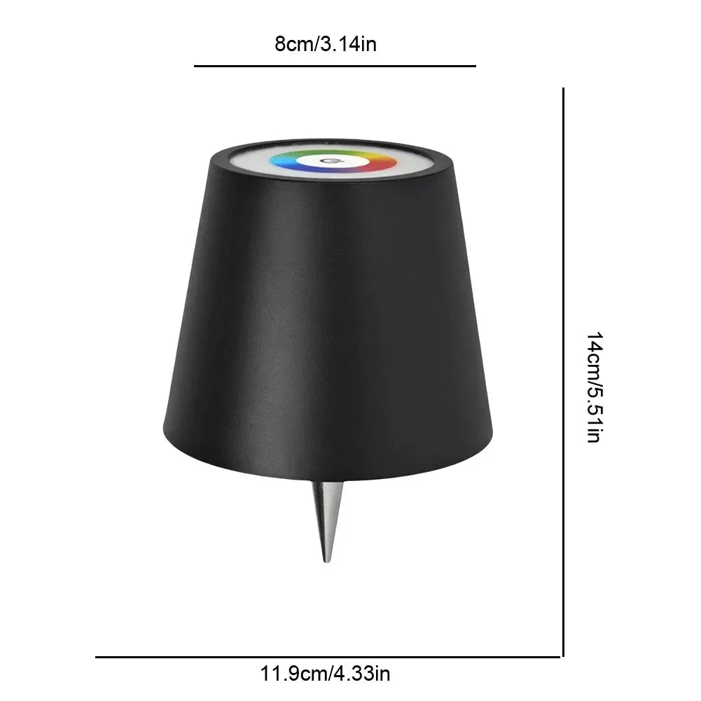 Touch Control LED Wine Bottle Light | Rechargeable Table Lamp LED Table Lamp QXL