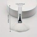 Scalloped Fluffy Nylon Face Brush – Soft, Portable & Gentle Fluffy Face Brush QXL 1pc