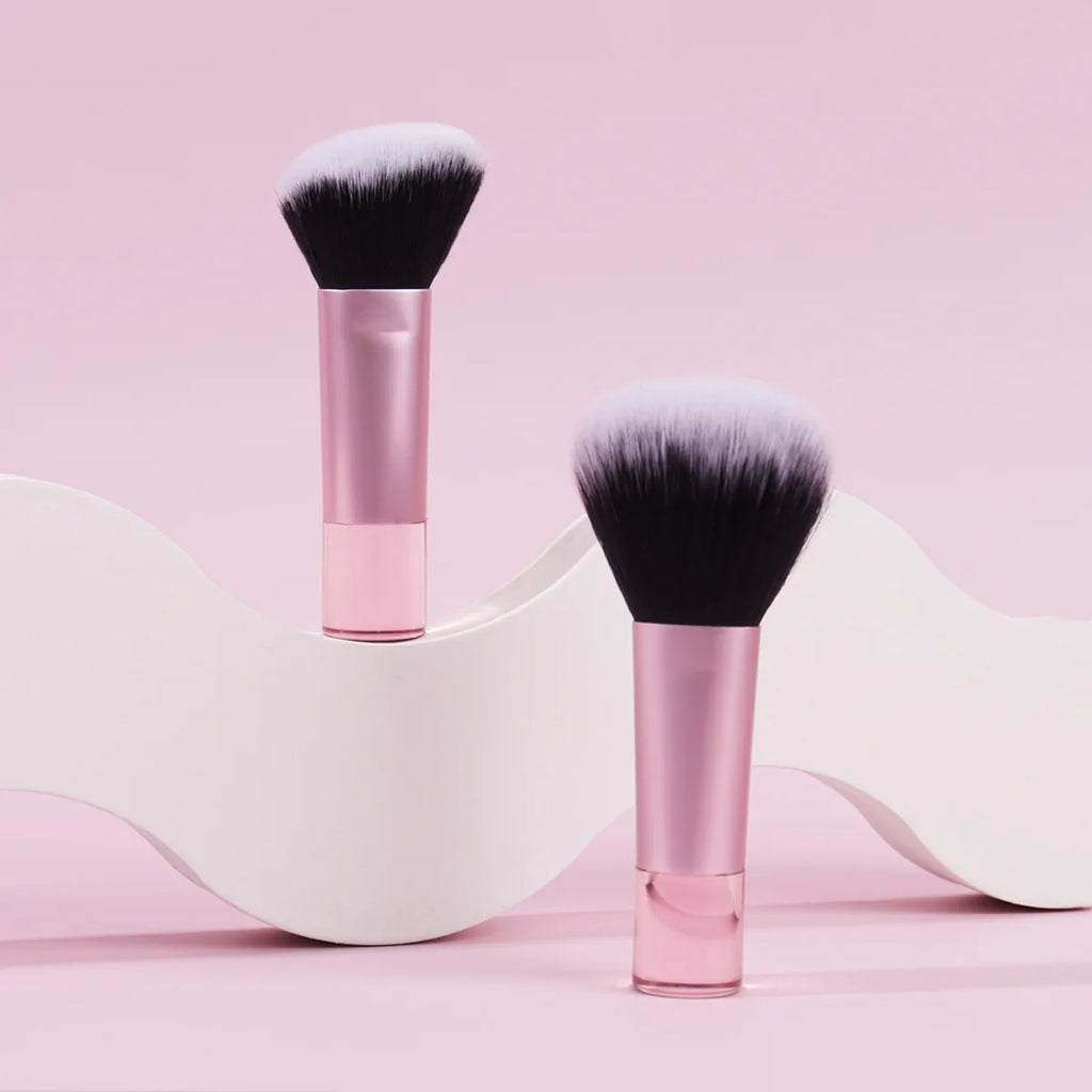 ZOREYA Mini Powder Makeup Brush | Short Handle Portable Powder Makeup Brush QXL
