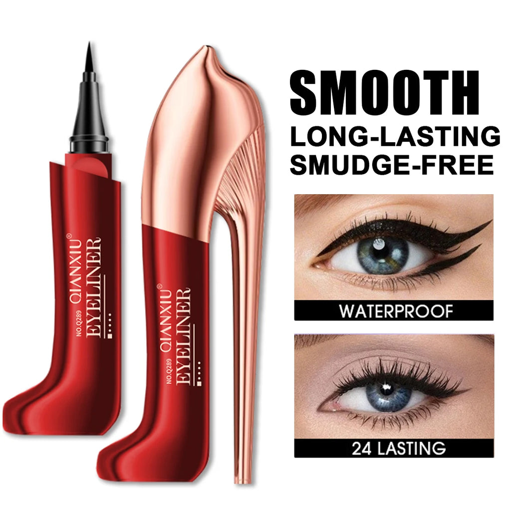 Waterproof Black Eyeliner Pen – Smudge-Proof & Sweat-Resistant Eyeliner Pen QXL Q289